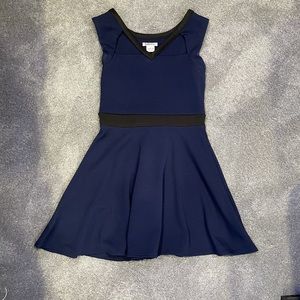 Sally Miller blue dress with cut out size small